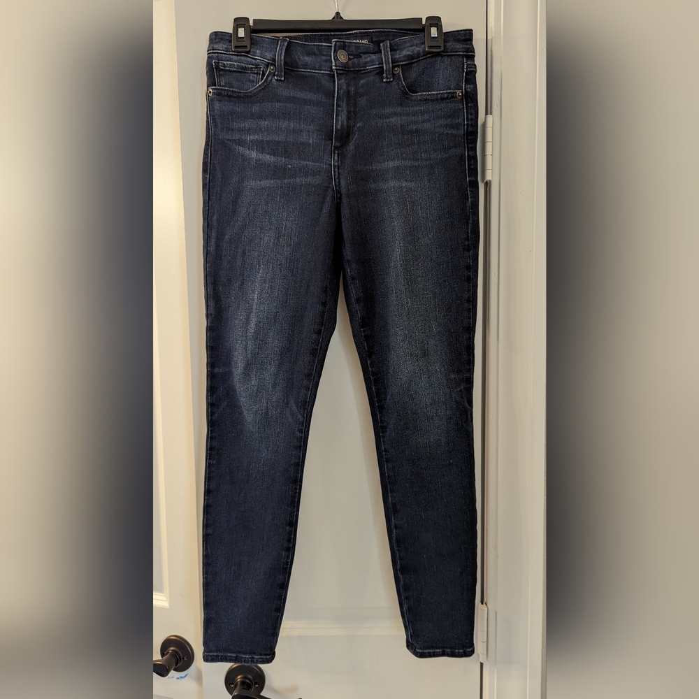 Lucky Brand Blue Denim Jeans Women’s Size 6/28 Regular Mid Rise Skinny Ava
